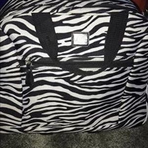 Zebra Rolling bag